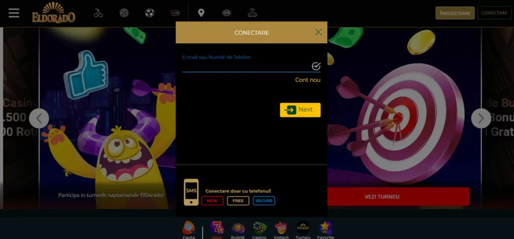 eldorado casino login