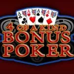 4 of a kind bonus poker gratis