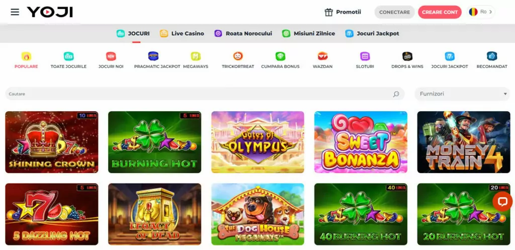 yoji casino ro interface2