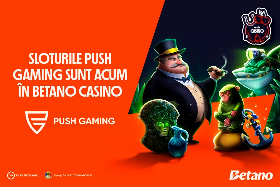 Push Gaming este acum în Betano Casino